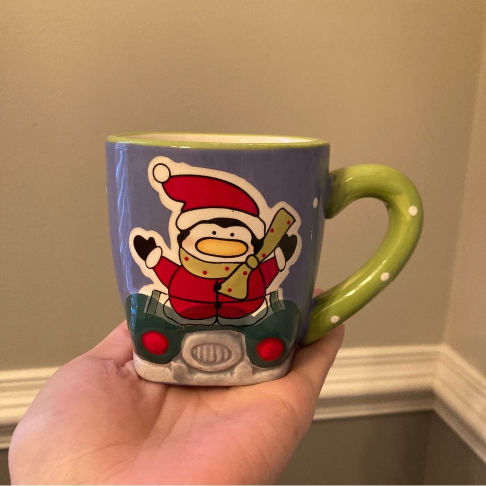 4/$10 - Penguin Christmas Holiday Coffee Mug
